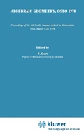 Cover: Algebraic Geometry - Wolters-Noordhoff B.V.