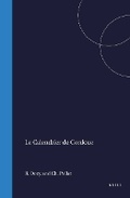 Cover: Le Calendrier de Cordoue [de l'annee 961], publie par R. Dozy - Brill