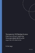 Cover: Testamenta XII Patriarcharum - Brill