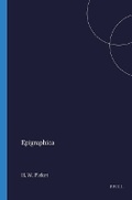 Cover: Epigraphica - Brill