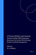 Cover: A Concise Hebrew and Aramaic Lexicon of the Old Testament - Brill