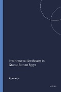 Cover: Penthemeros-Certificates in Graeco-Roman Egypt - Brill