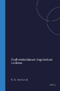 Cover: Pauli sententiarum fragmentum Leidense - Brill