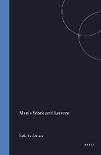 Enlarge image Cover: Man's Work and Leisure - Brill