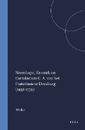 Cover: Necrologie, Kroniek en Cartularium C. A. van het Fraterhuis te Doesburg (1432-1559) - Brill