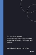 Cover: Texts and responses - Brill