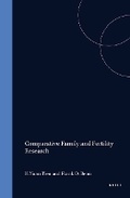 Cover: Comparative Family and Fertility Research - Brill