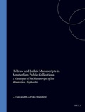 Cover: Hebrew and Judaic Manuscripts in Amsterdam Public Collections - Brill