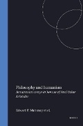 Cover: Philosophy and humanism - Brill