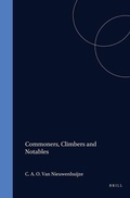 Cover: Commoners, Climbers and Notables - Brill