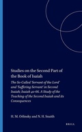 Cover: Studies on the Second Part of the Book of Isaiah - Brill