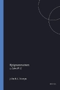 Cover: Epigrammatum - Brill