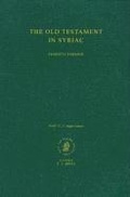 Cover: The Old Testament in Syriac according to the Peshi?ta Version, Part II Fasc. 2. Judges; Samuel - Brill