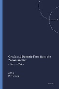 Cover: Greek and Demotic Texts from the Zenon Archive - Brill
