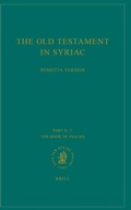 Cover: The Old Testament in Syriac according to the Peshi?ta Version, Part II Fasc. 3. The Book of Psalms - Brill