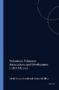 Enlarge image Cover: Volunteers, Voluntary Associations, and Development (=IJCS XXI,3-4) - Brill