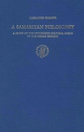 Cover: A Samaritan Philosophy - Brill
