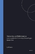 Cover: University and Reformation - Brill