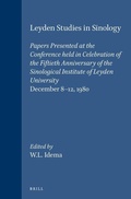 Cover: Leyden Studies in Sinology - Brill