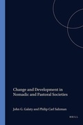 Cover: Change and Development in Nomadic and Pastoral Societies - Brill