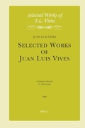 Cover: J.L. Vives: Early Writings I - Brill