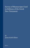 Cover: Survey of Manuscripts Used in Editions of the Greek New Testament - Brill