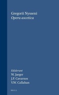 Cover: Opera ascetica et Epistulae, Volume 1 Opera ascetica - Brill