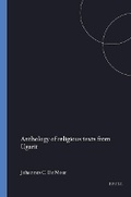 Cover: Anthology of religious texts from Ugarit - Brill
