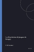 Cover: Les repetitions de Jacques de Revigny - Brill