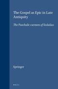 Cover: The Gospel as Epic in Late Antiquity - Brill