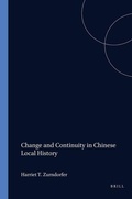 Cover: Change and Continuity in Chinese Local History - Brill