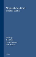 Cover: Menasseh ben Israel and his World - Brill