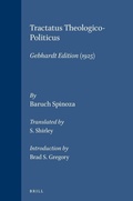 Cover: Tractatus Theologico-Politicus - Brill