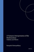Cover: A Vaisnava Interpretation of the Brahmasutras: Vedanta and Theism - Brill