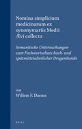 Cover: Nomina simplicium medicinarum ey synonymariis Medii Aevi collecta - Brill