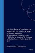 Cover: Abraham Kuenen (1828-1891) - Brill