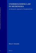 Cover: Understanding law in Micronesia - Brill