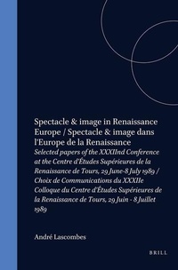 Enlarge image Cover: Spectacle & Image in Renaissance Europe - dans l'Europe de la Renaissance - Brill