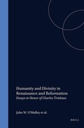 Cover: Humanity and Divinity in Renaissance and Reformation - Brill