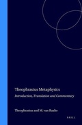 Cover: Theophrastus - Brill