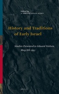 Cover: History and Traditions of Early Israel - Brill