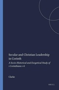 Cover: Secular and Christian leadership in Corinth - Brill