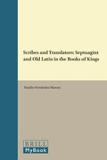 Cover: Scribes and Translators - Brill
