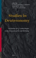 Cover: Studies in Deuteronomy - Brill