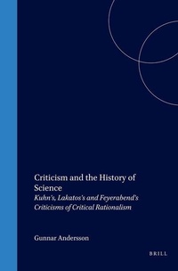 Enlarge image Cover: Criticism and the History of Science - Brill
