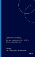 Cover: Centres of Learning - Brill