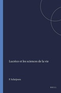 Cover: Lucr&egrave;ce et les Sciences de la Vie - Brill