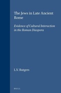 Cover: The Jews in Late Ancient Rome - Brill