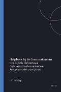 Cover: Hulpboek bij de Grammatica van het Bijbels Hebreeuws - Brill