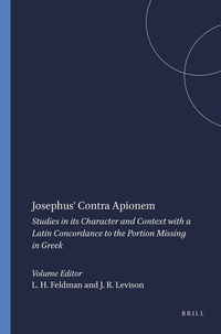 Enlarge image Cover: Josephus' "Contra Apionem" - Brill